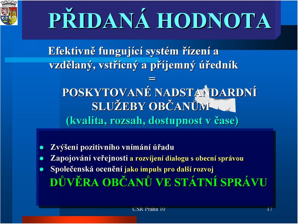Zapojování veřejnosti ejnosti a rozvíjení dialogu dialogu s s obecní obecnísprávou Společenská enská