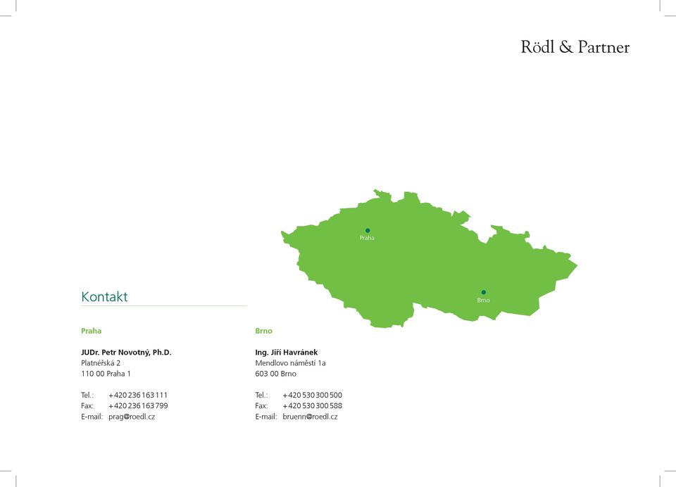 cz Brno Ing. Jiøí Havránek Mendlovo námìstí 1a 603 00 Brno Tel.