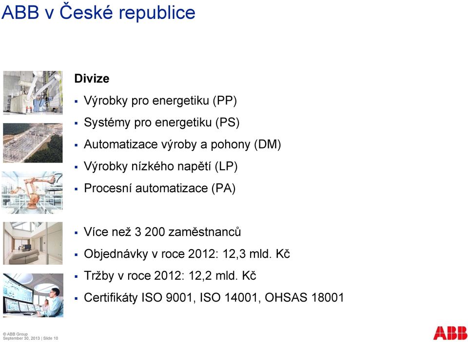 (PA) Více než 3 200 zaměstnanců Objednávky v roce 2012: 12,3 mld.