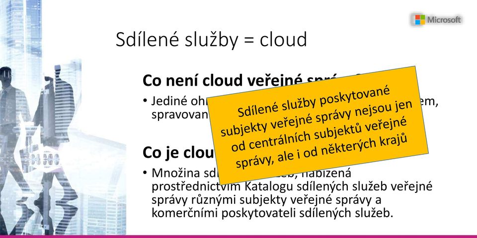 cloud veřejné správy?