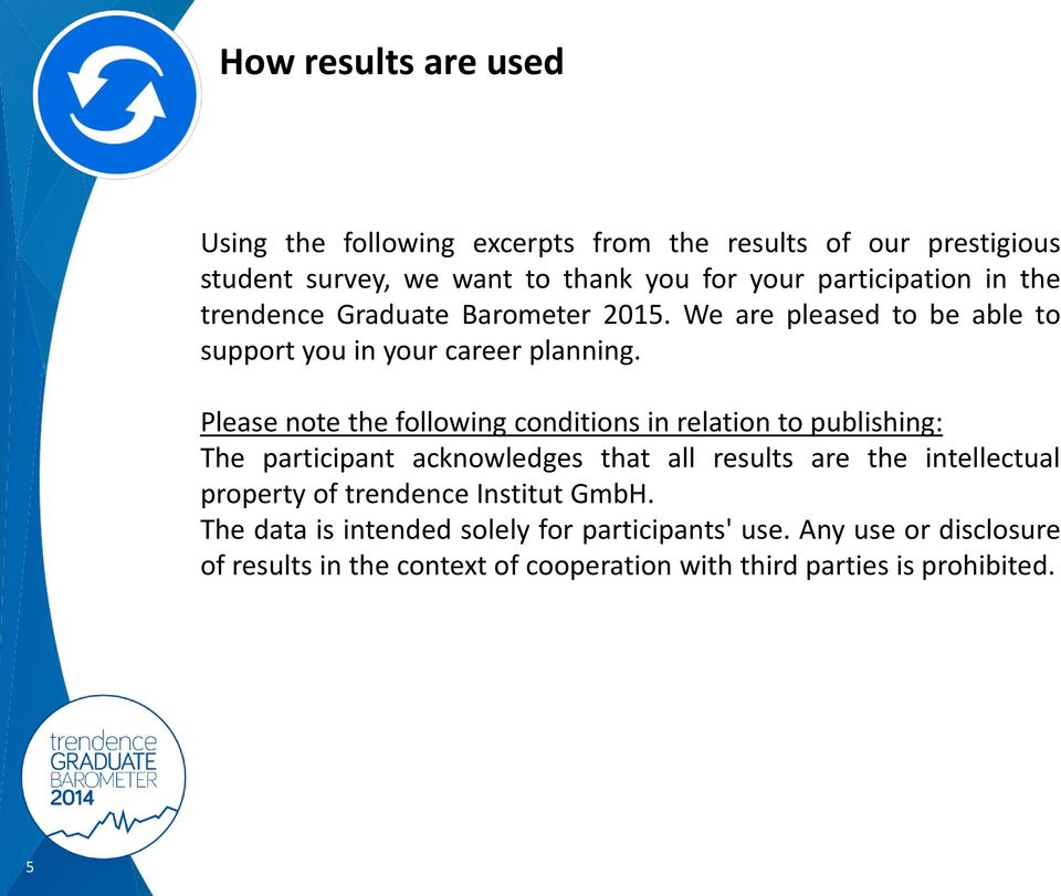 Please note the following conditions in relation to publishing: The participant acknowledges that all results are the intellectual property of