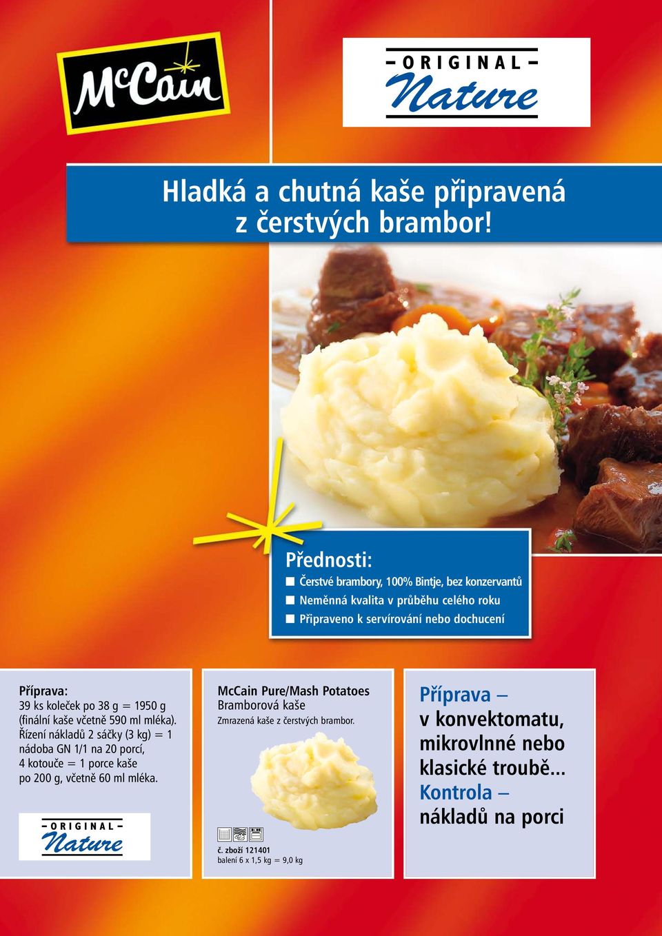 39 ks koleček po 38 g = 1950 g (finální kaše včetně 590 ml mléka).