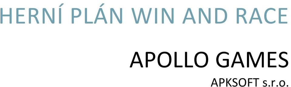 APOLLO GAMES