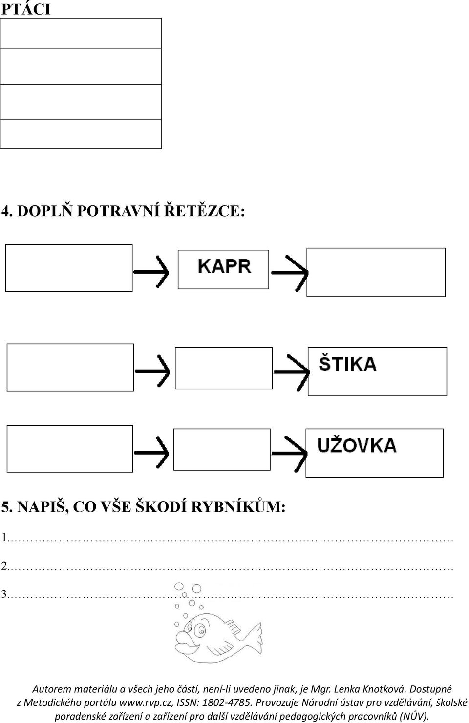 ŘETĚZCE: 5.