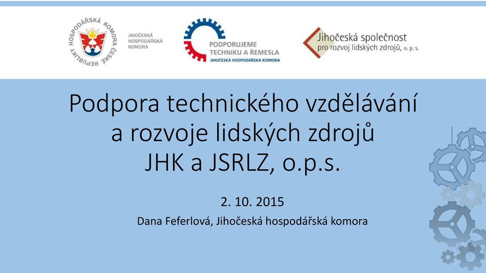 JSRLZ, o.p.s. 2. 10.