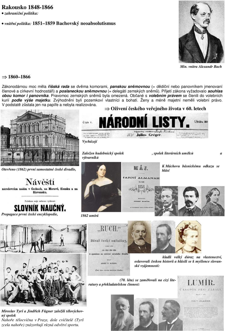 delegáti zemských sněmů). Přijetí zákona vyžadovalo souhlas obou komor i panovníka. Pravomoc zemských sněmů byla omezená. Občané s volebním právem se členili do volebních kurií podle výše majetku.