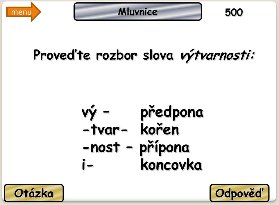 výtvarnosti: vý předpona