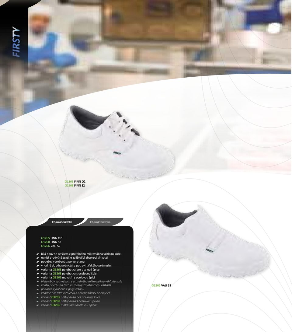 varianta G1266 mokasín s ocelovou špicí biela obuv so zvrškom z prateľného mikrovlákna vzhľadu kože vnútri priedušná textília zaisťujúca absorpciu vlhkosti podošva vyrobená z