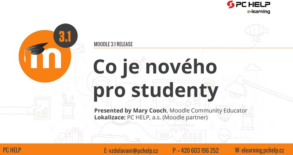 Cooch, Moodle Community Educator Lokalizace: PC HELP,