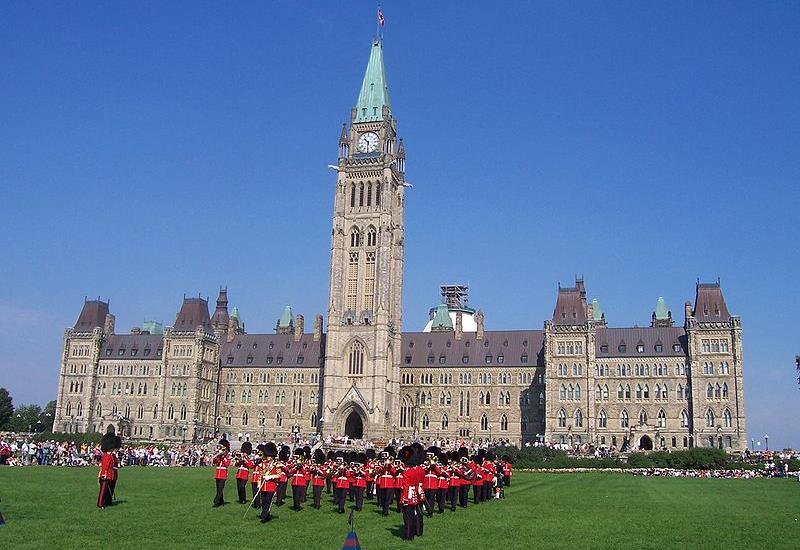 Ottawa is the capital of Canada it has a population of about 1 million home to many financial, commercial and federal establishments including Parliament Hill, the government seat where the