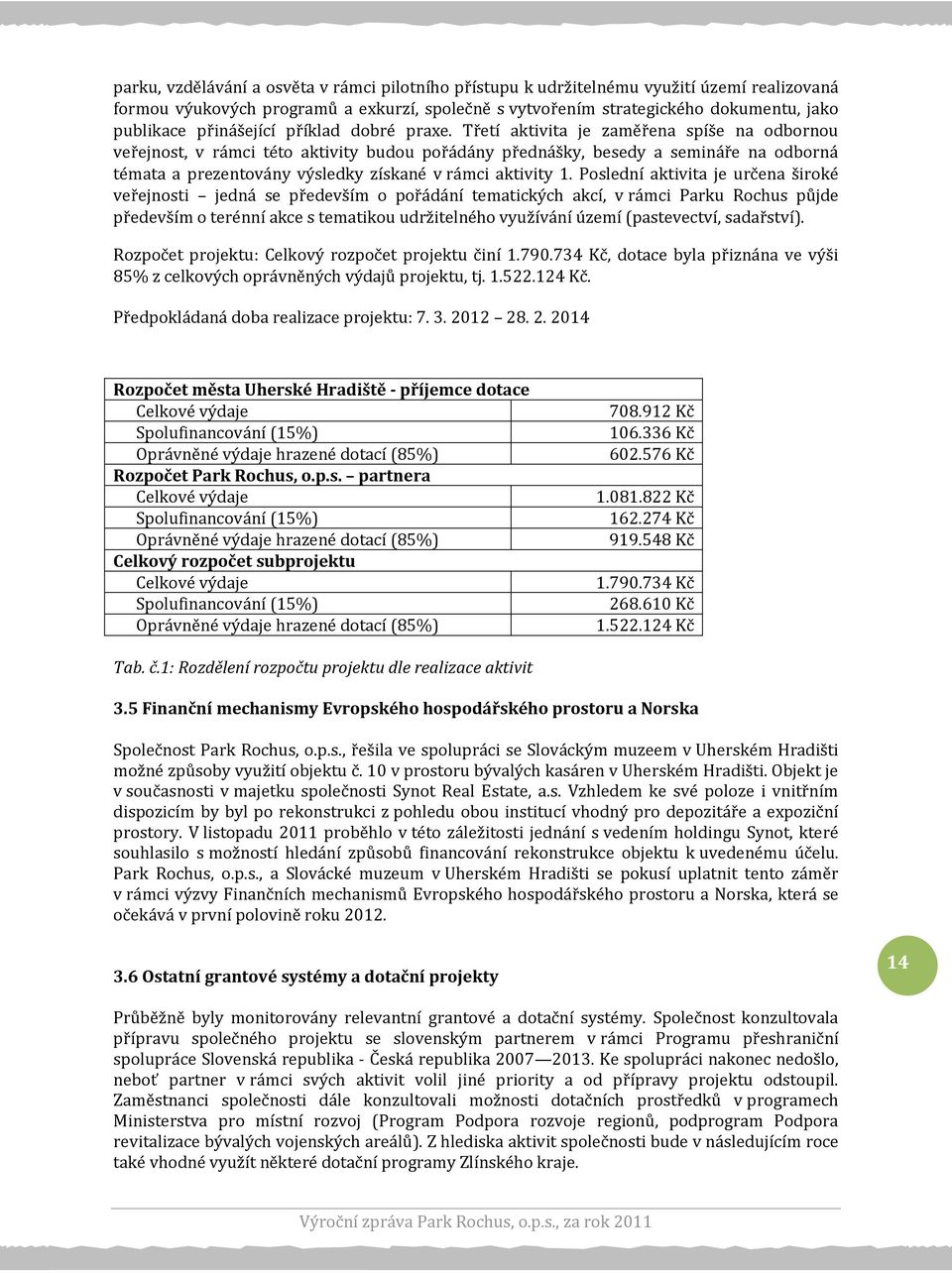 Třetí aktivita je zaměřena spíše na odbornou veřejnost, v rámci této aktivity budou pořádány přednášky, besedy a semináře na odborná témata a prezentovány výsledky získané v rámci aktivity 1.