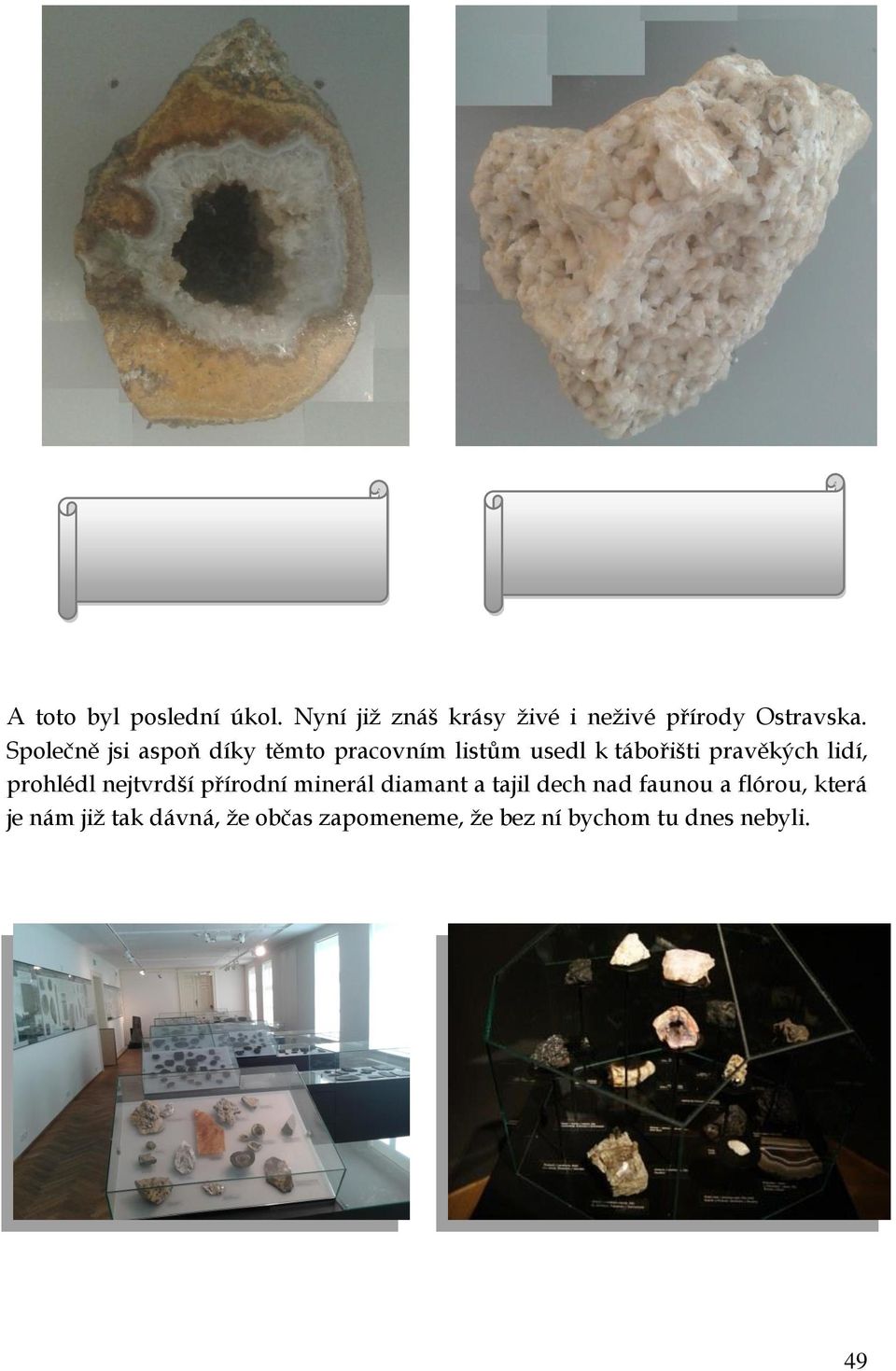 prohlédl nejtvrdší přírodní minerál diamant a tajil dech nad faunou a flórou,