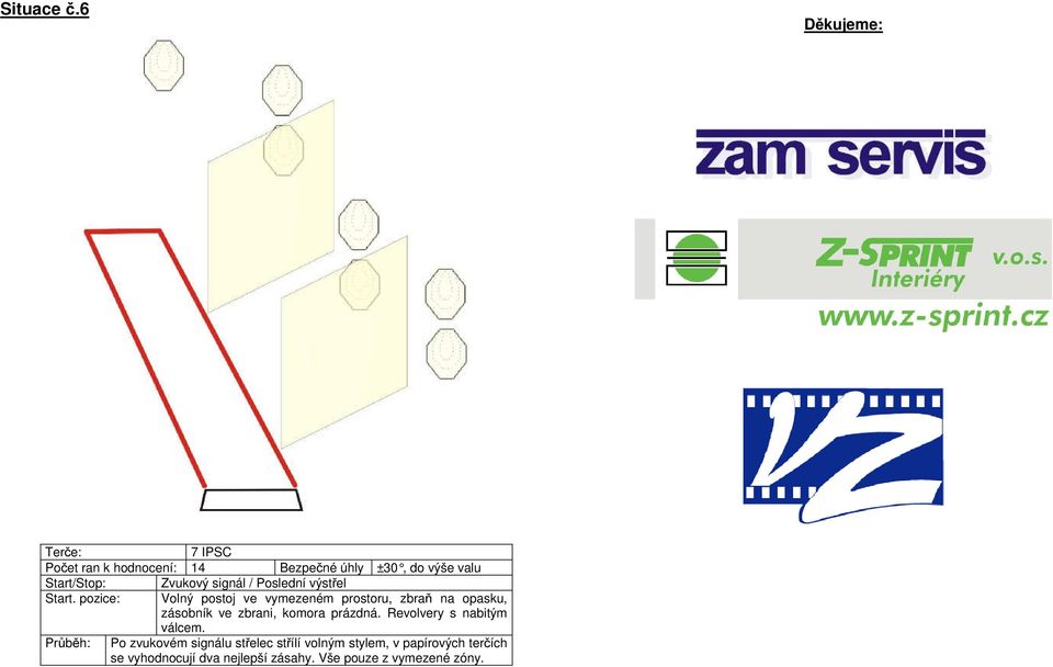 valu zásobník ve zbrani, komora prázdná. Revolvery s nabitým válcem.