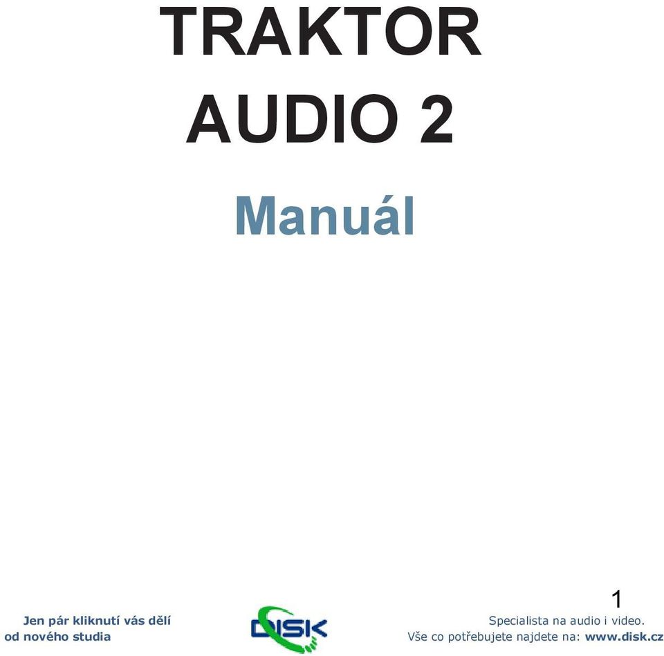 Manuál 1