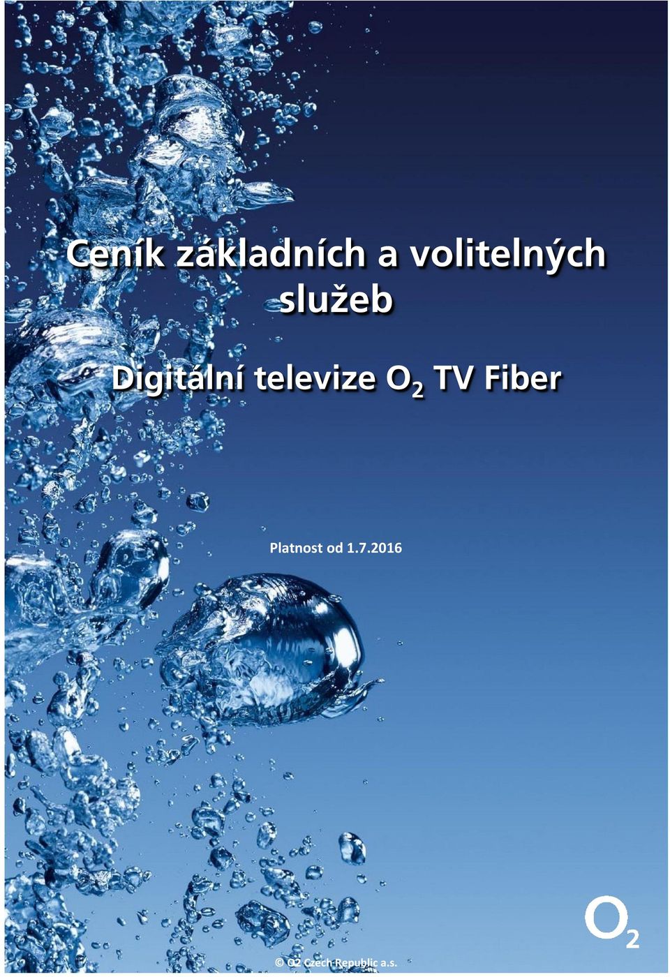 televize O 2 TV Fiber