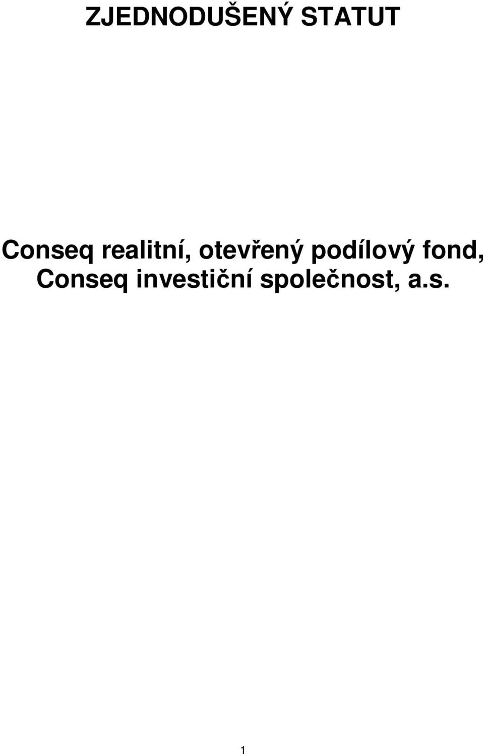 otevřený podílový fond,