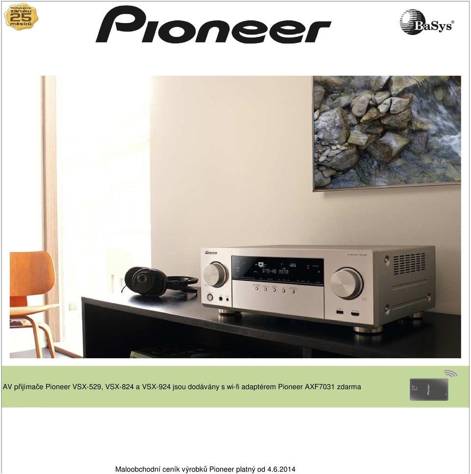 adaptérem Pioneer AXF7031 zdarma