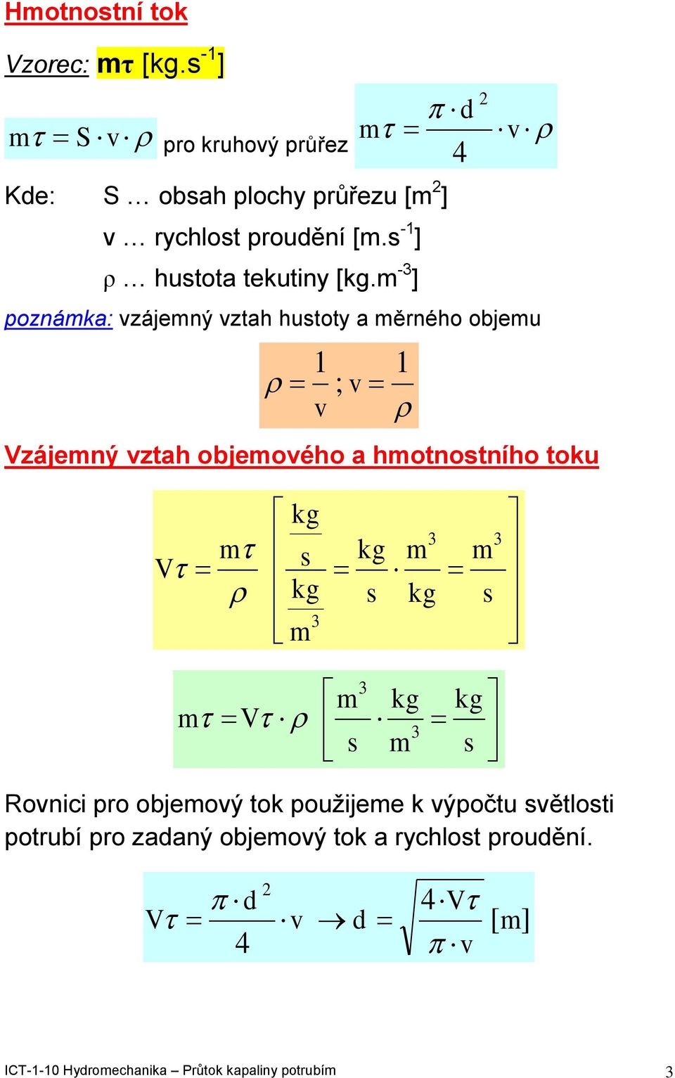 -1 ] ρ hutota tekutiny [.