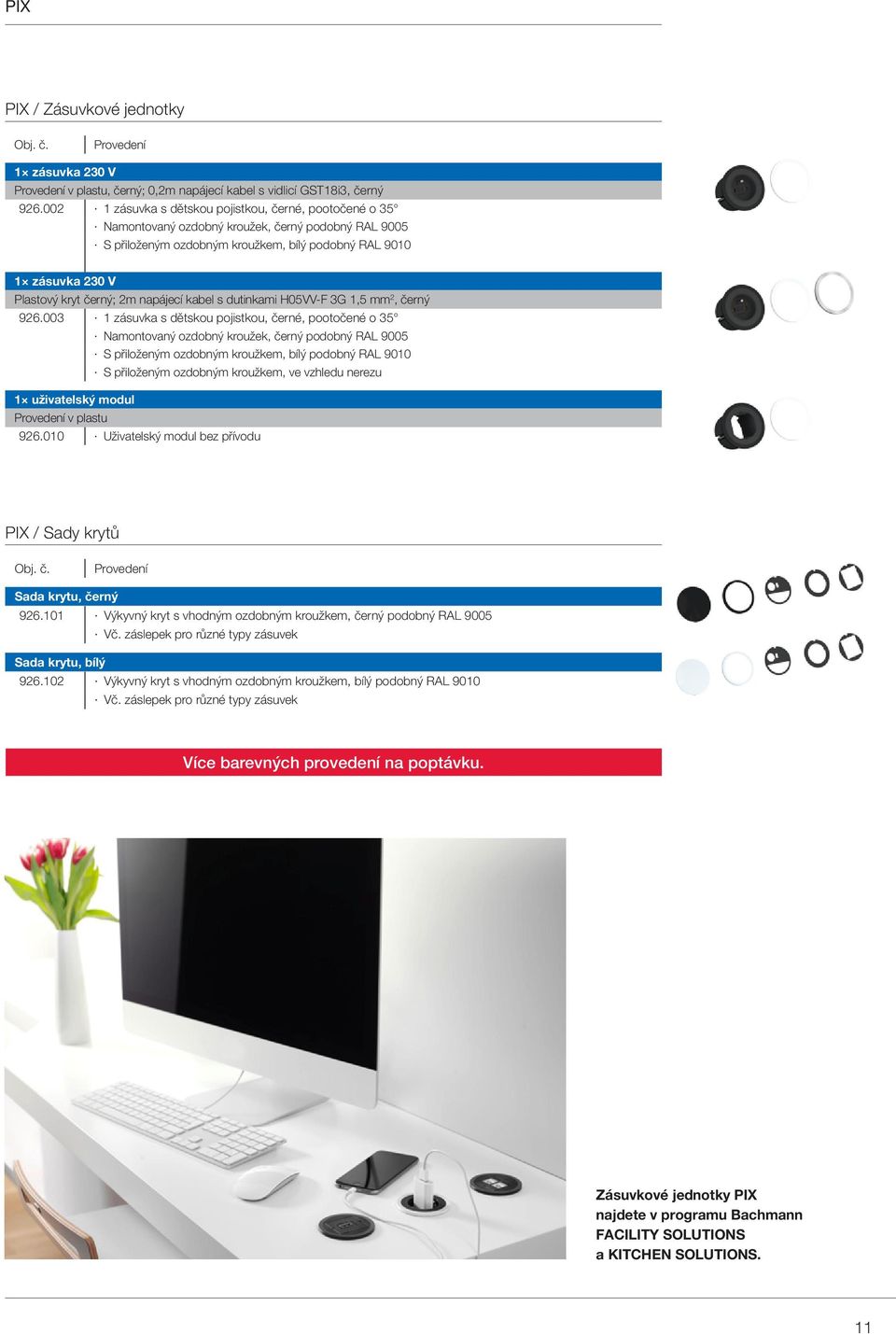 2m napájecí kabel s dutinkami H05VV-F 3G 1,5 mm 2, černý 926.