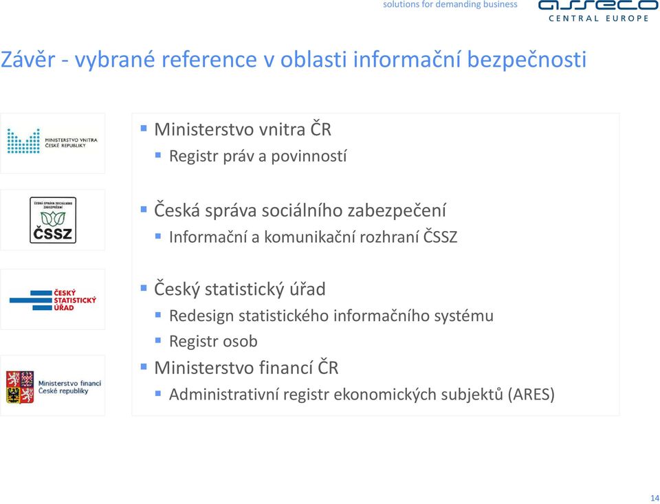 í rozhra í ČSS) Český statisti ký úřad Redesign statisti kého i for ač ího systé u