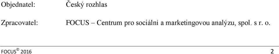 pro sociální a marketingovou