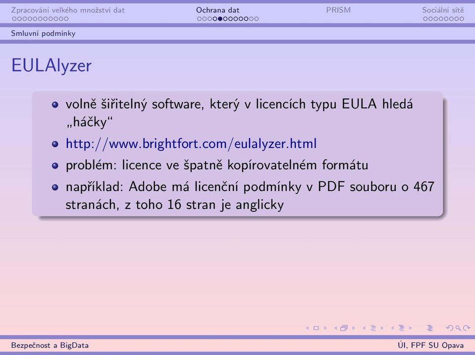 html problém: licence ve špatně kopírovatelném formátu například:
