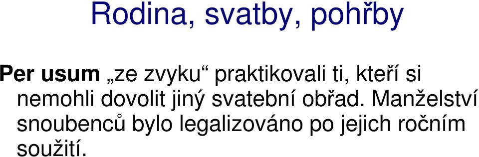 svatební obřad.