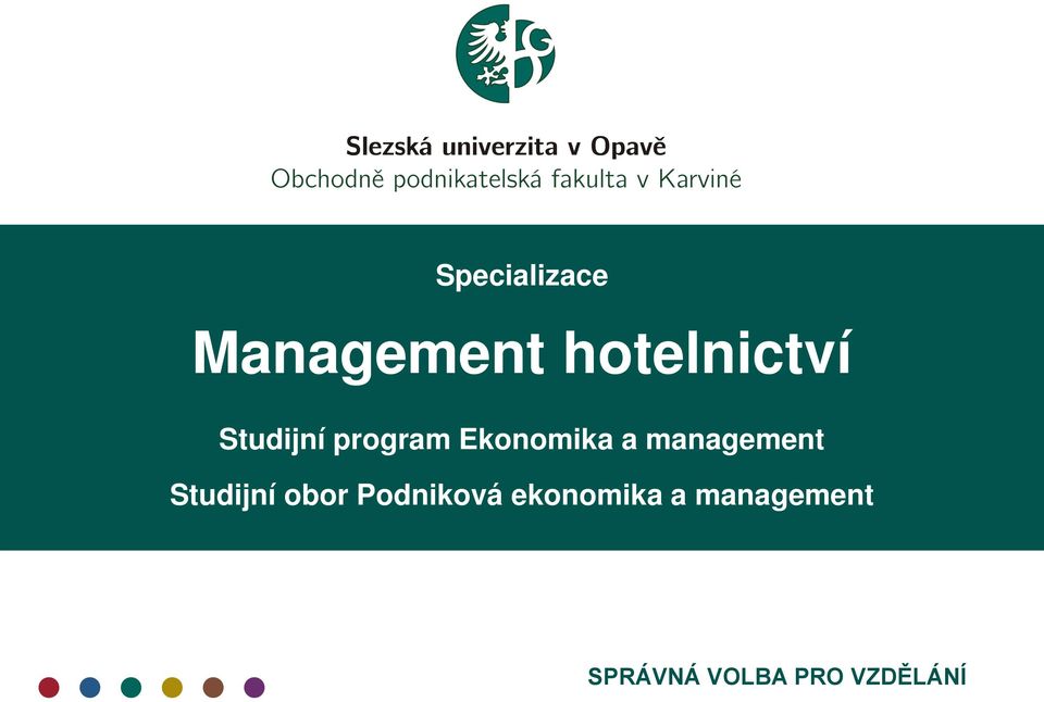 Ekonomika a management