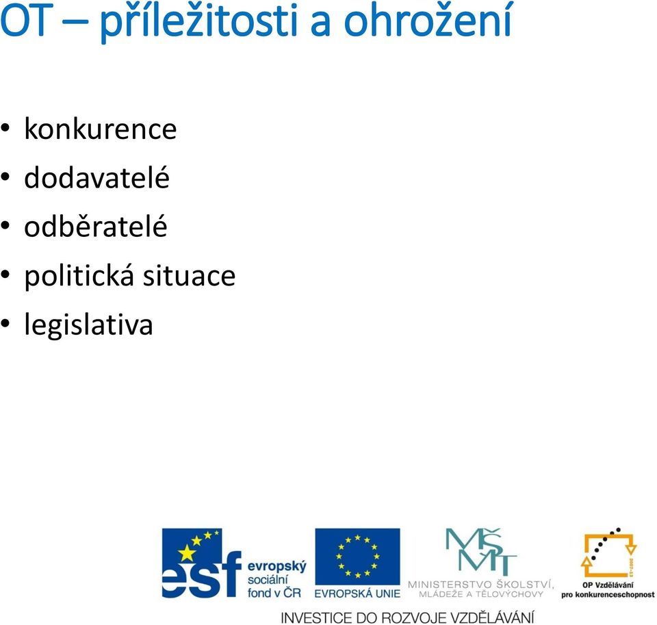 dodavatelé odběratelé