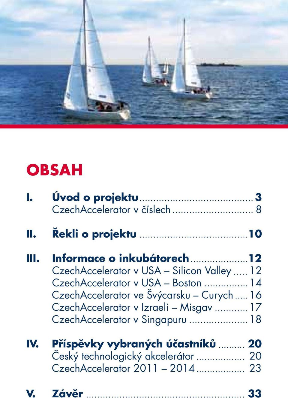 CzechAccelerator ve Švýcarsku Curych 16 CzechAccelerator v Izraeli Misgav 17 CzechAccelerator v