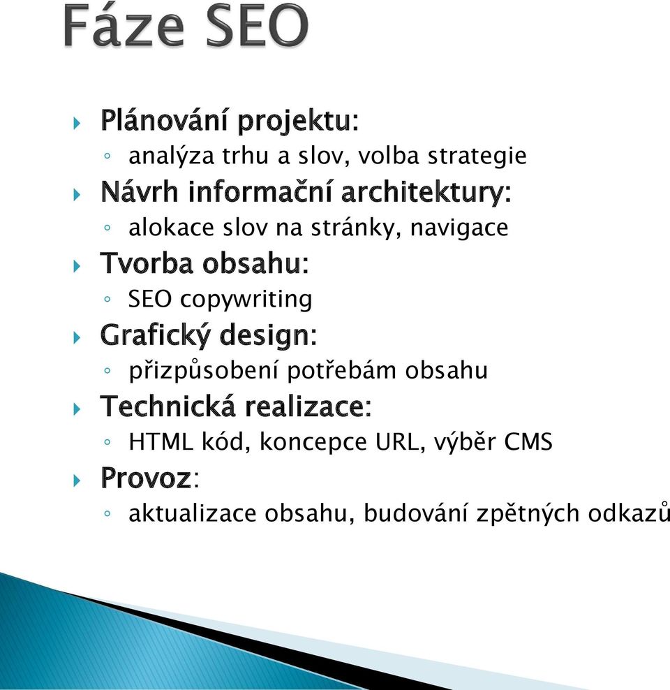 copywriting Grafický design: přizpůsobení potřebám obsahu Technická