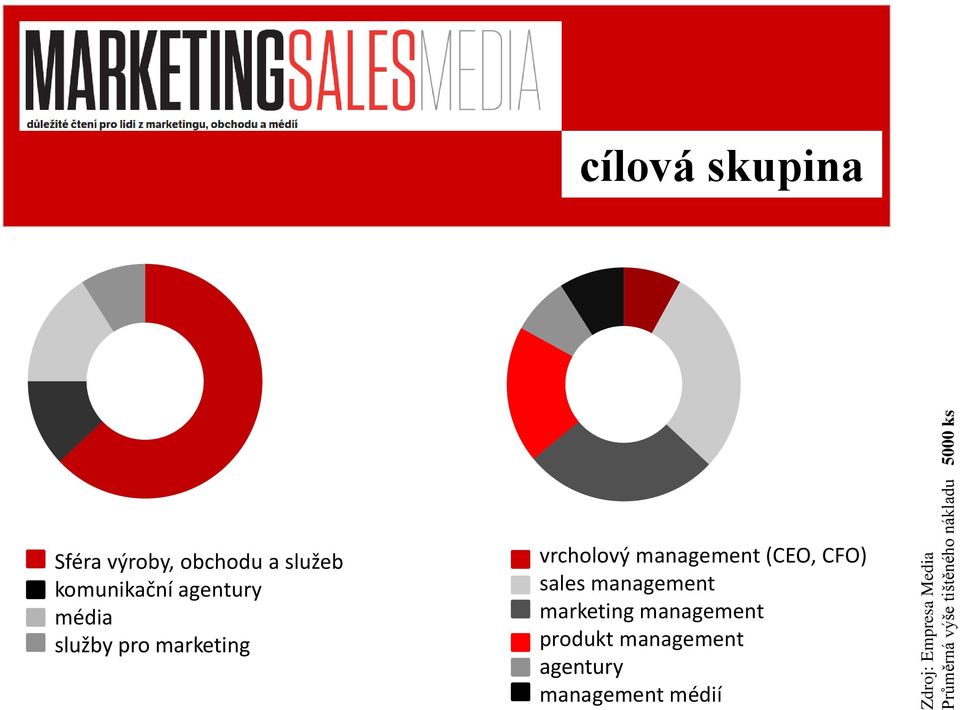 služby pro marketing vrcholový management (CEO, CFO) sales