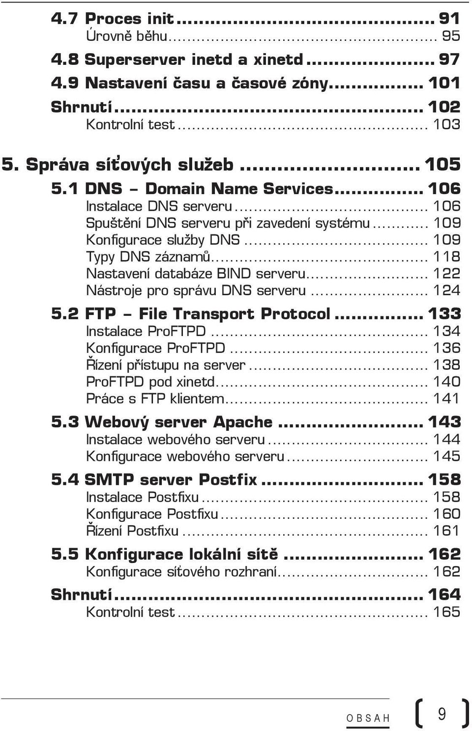 .. 122 Nástroje pro správu DNS serveru... 124 5.2 FTP File Transport Protocol... 133 Instalace ProFTPD... 134 Konfigurace ProFTPD... 136 Řízení přístupu na server... 138 ProFTPD pod xinetd.