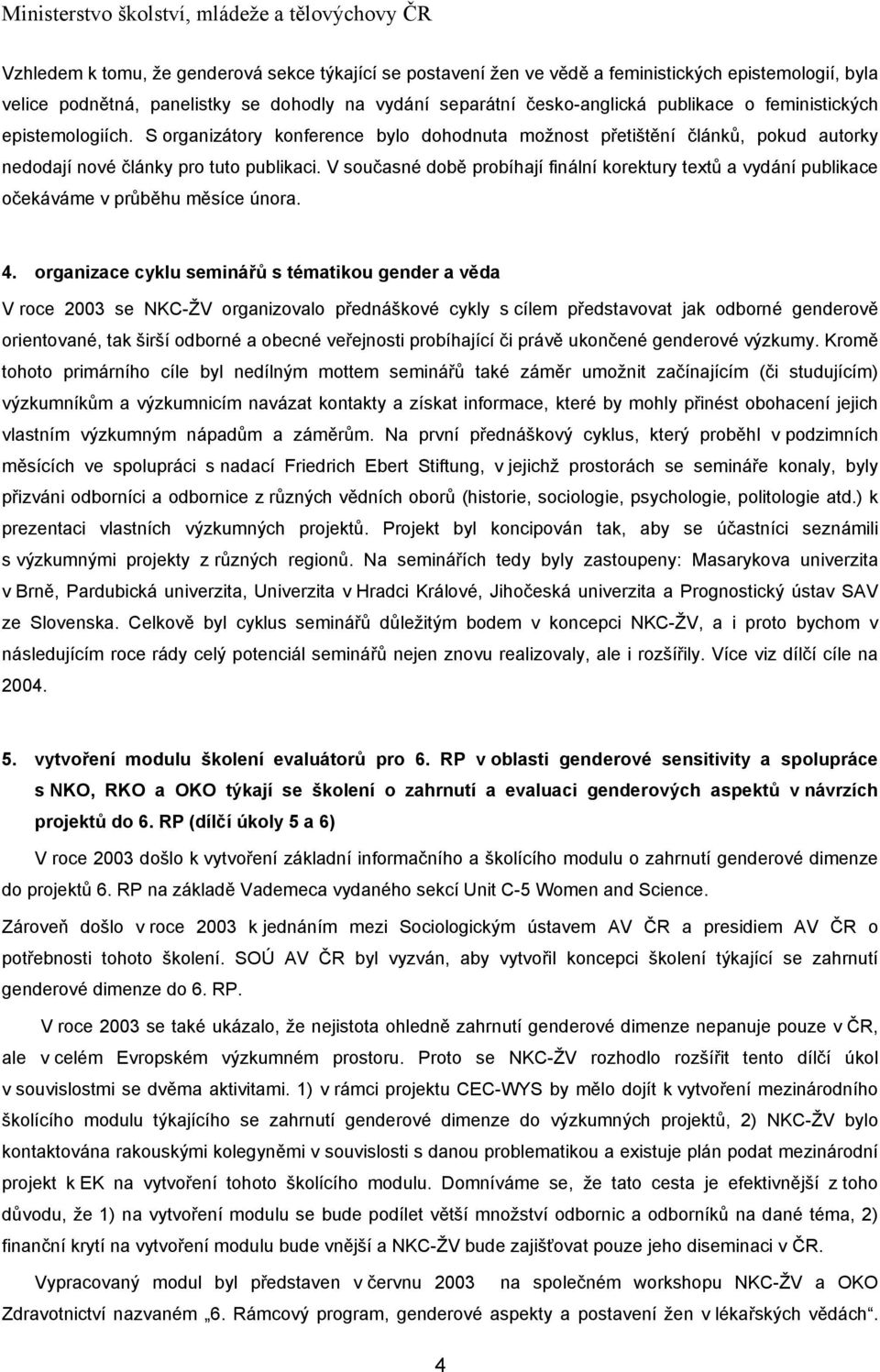 V současné době probíhají finální korektury textů a vydání publikace očekáváme v průběhu měsíce února. 4.