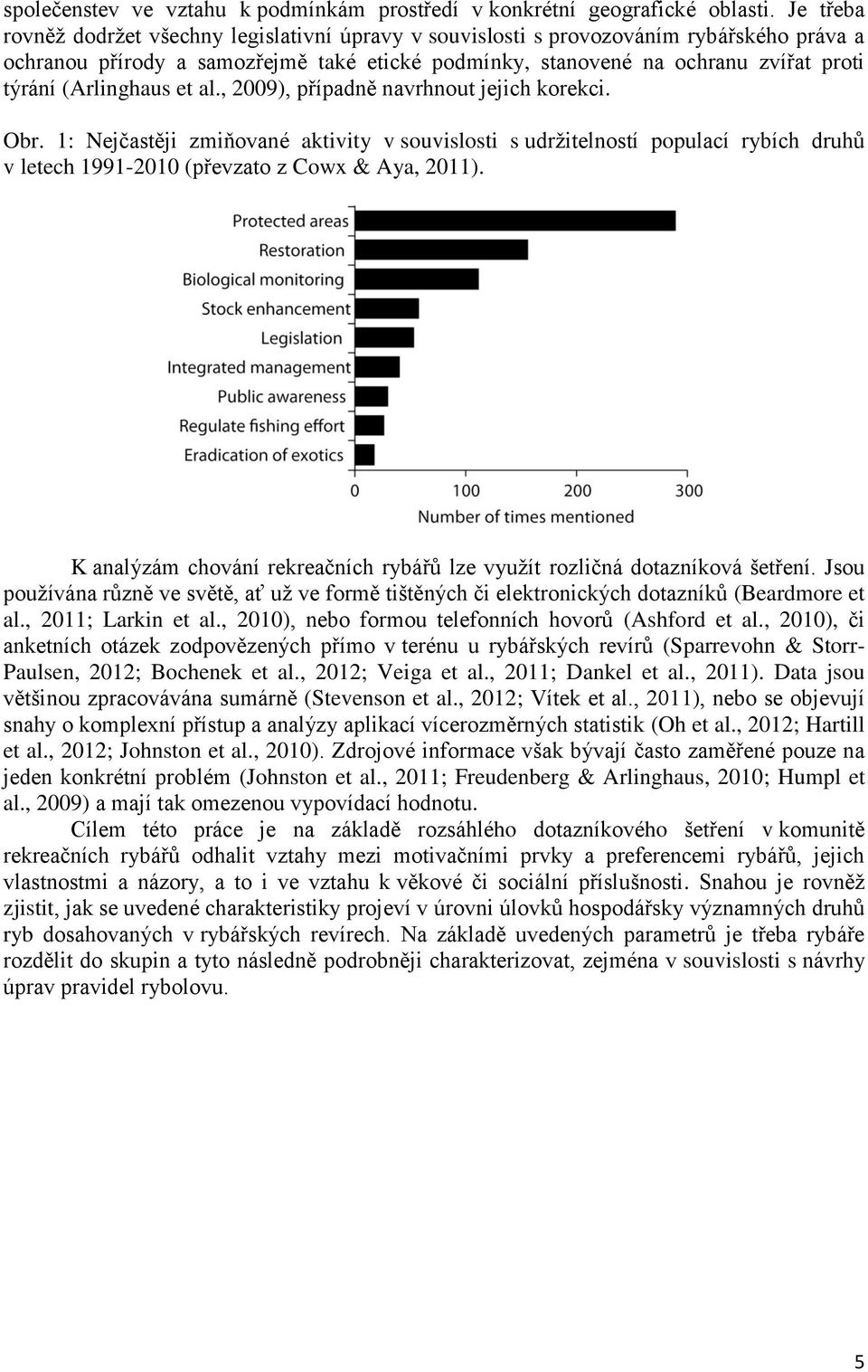 (Arlinghaus et al., 2009), případně navrhnout jejich korekci. Obr.