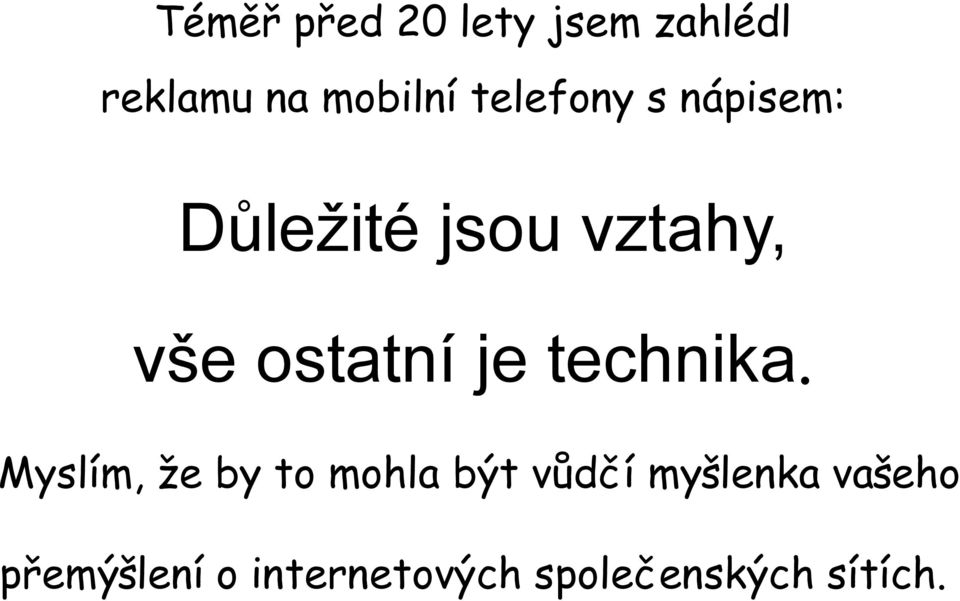 je technika.