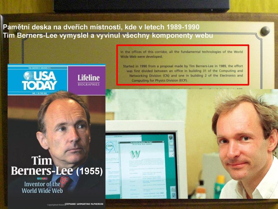 1989-1990 Tim Berners-Lee