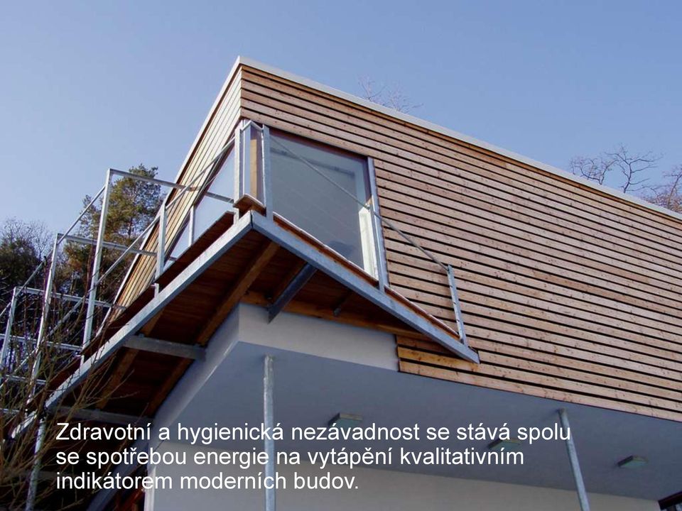 spotřebou energie na vytápění