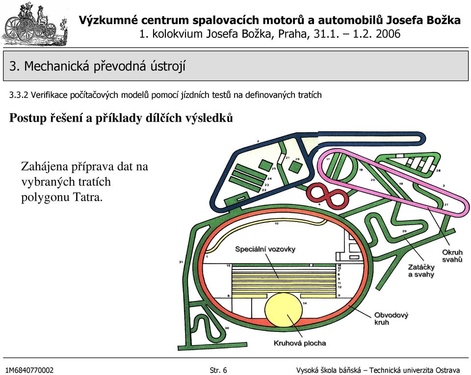 Zahájena příprava dat na vybraných tratích polygonu Tatra.