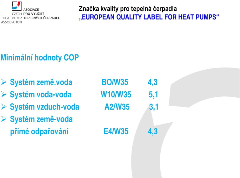 W10/W35 5,1 Systém vzduch-voda A2/W35