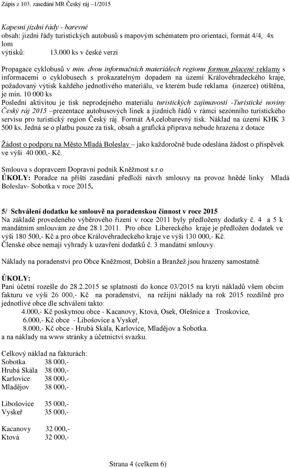 kterém bude reklama (inzerce) otištěna, je min.