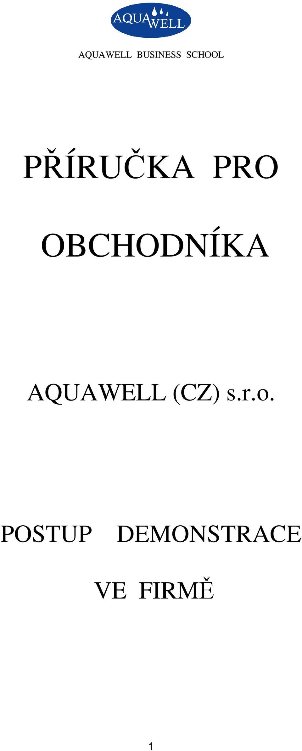 AQUAWELL (CZ) s.r.