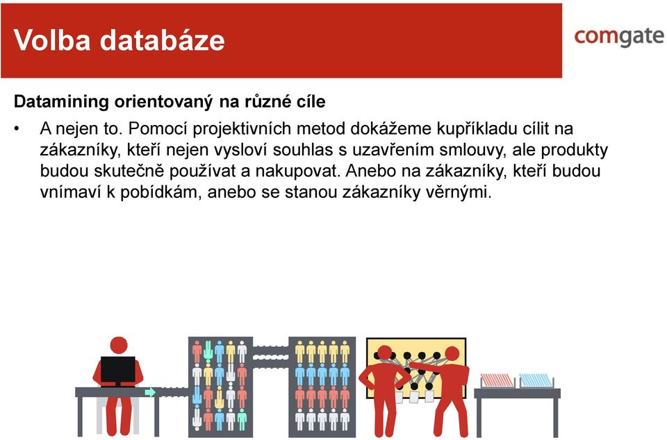 vysloví souhlas s uzavřením smlouvy, ale produkty budou skutečně používat a