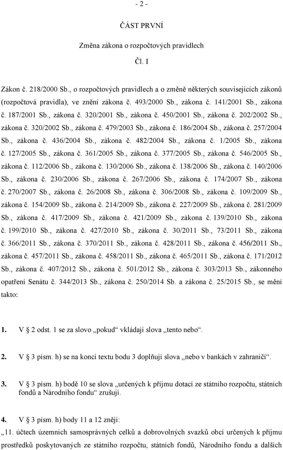 , zákona č. 257/2004 Sb., zákona č. 436/2004 Sb., zákona č. 482/2004 Sb., zákona č. 1/2005 Sb., zákona č. 127/2005 Sb., zákona č. 361/2005 Sb., zákona č. 377/2005 Sb., zákona č. 546/2005 Sb.