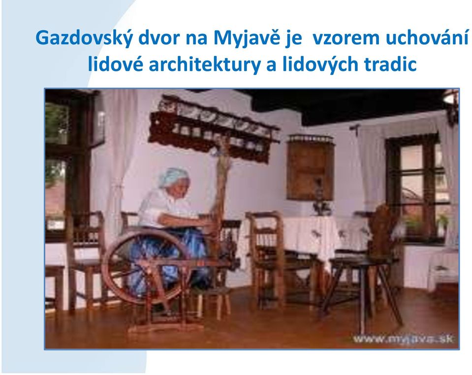 uchování lidové