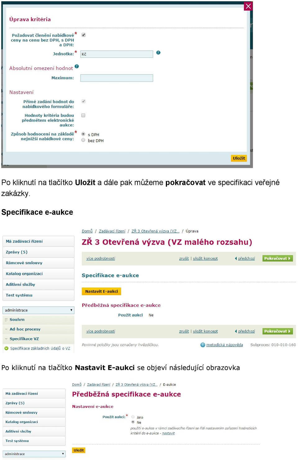 zakázky.