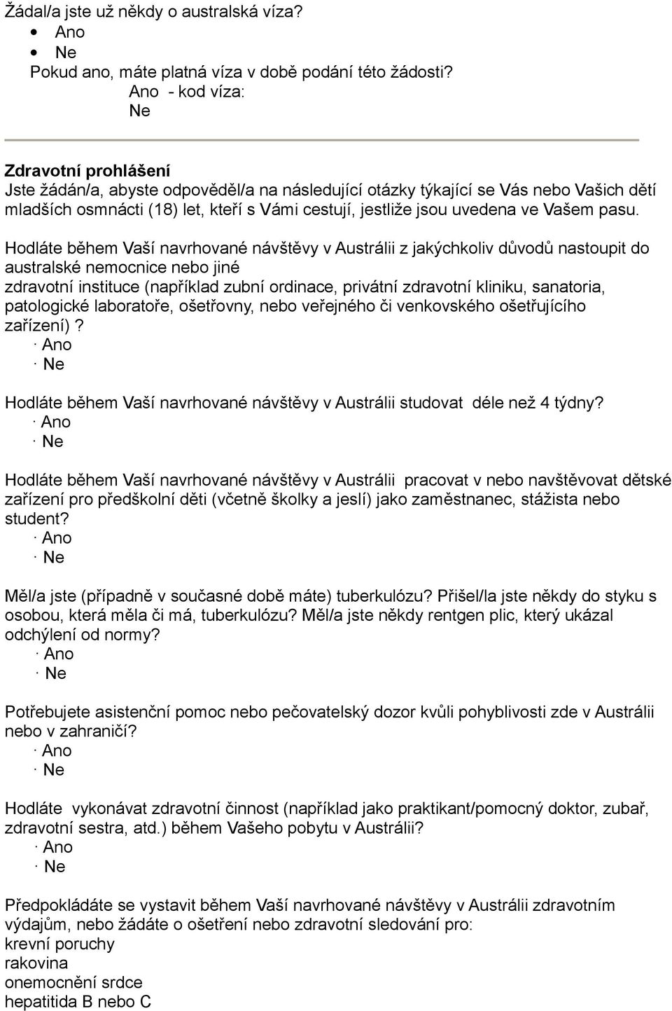 ve Vašem pasu.