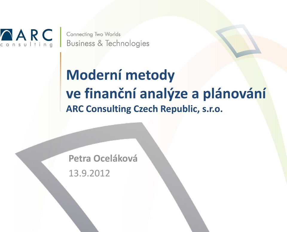Consulting Czech Republic,
