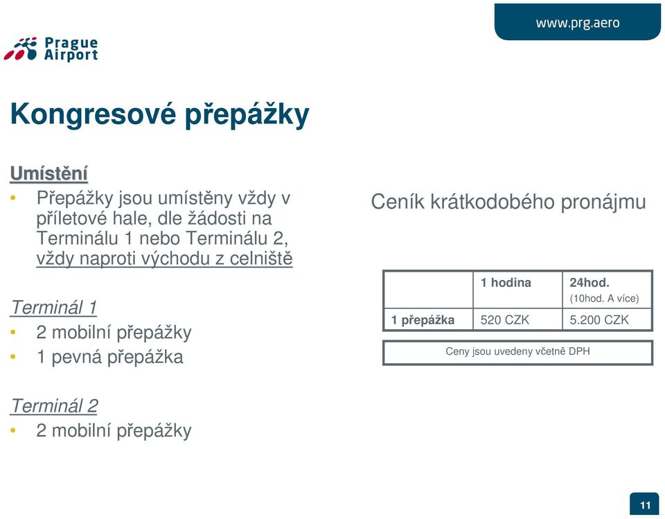 mobilní přepážky 1 pevná přepážka Ceník krátkodobého pronájmu 1 přepážka 1 hodina 520