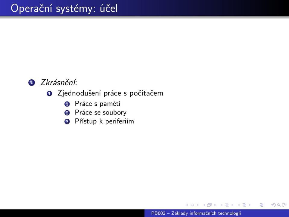 s počítačem 1 Práce s pamětí 2